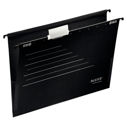 Artikelbild für LEITZ Hängetaschen ALPHA Active 1926 schwarz, 5 St., Artikelnummer 333652