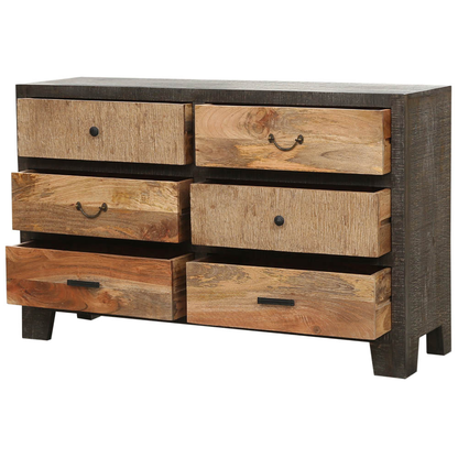 Artikelbild 5 für Garden Pleasure Sideboard TARIM, 304054 braun 135,0 x 40,0 x 84,0 cm, 1 St., Artikelnummer 543296