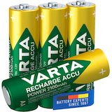 Artikelbild 1 für VARTA Akkus RECHARGE ACCU Power Ni-MH Mignon AA 2.100 mAh, 4 St., Artikelnummer 883223