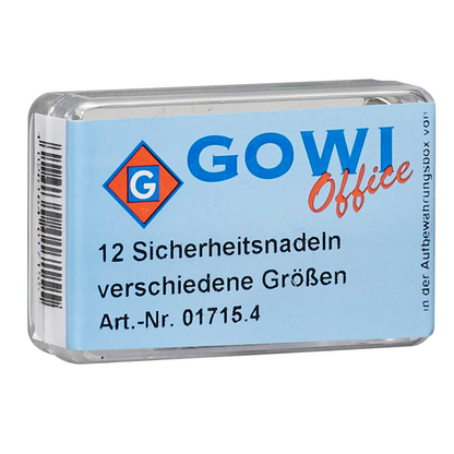 Artikelbild 6 für Gowi Sicherheitsnadeln silber, 12 St., Artikelnummer 431561