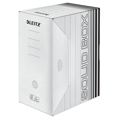 Artikelbild 2 für LEITZ Archivboxen Solid weiß 15,0 x 33,0 x 25,7 cm, 10 Pack, Artikelnummer 667752