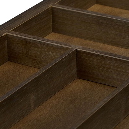 Artikelbild 4 für relaxdays Besteckkasten braun 1 St., Artikelnummer 400467