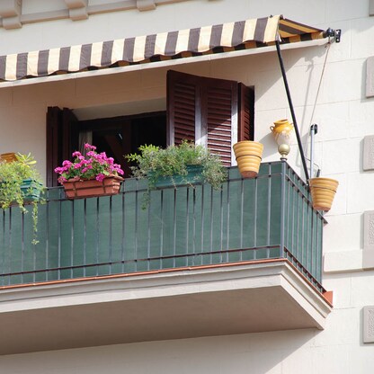 Artikelbild 2 für relaxdays Windschutznetz dunkelgrün 20,0 x 1,0 m, Artikelnummer 450454