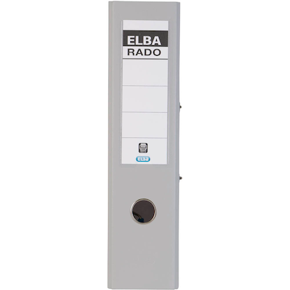 Artikelbild 2 für ELBA rado plast Ordner grau Kunststoff 8,0 cm DIN A4, 1 St., Artikelnummer 256982