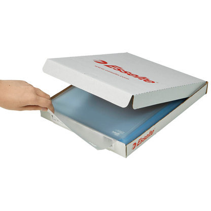 Artikelbild 3 für Esselte Sichthüllen DIN A4 transparent genarbt 0,11 mm, 100 St., Artikelnummer 844607