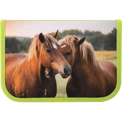 Artikelbild 3 für EBERHARD FABER Federmäppchen befüllt Pferde Motiv 42-teilig, 19,6 x 13,2 cm, Artikelnummer 106809