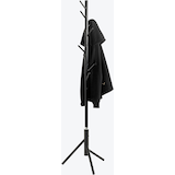 Artikelbild 1 für HAKU Möbel Kleiderständer 52526 schwarz Metall 8 Haken 48,0 x 173,0 cm, Artikelnummer 192514