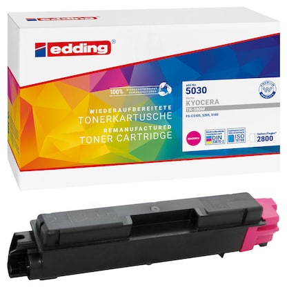 Artikelbild für edding EDD-5030 magenta Toner kompatibel zu KYOCERA TK-580M, Artikelnummer 284575
