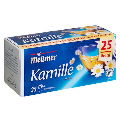 Artikelbild 2 für Meßmer Kamille Tee 25 Portionen, Artikelnummer 140178