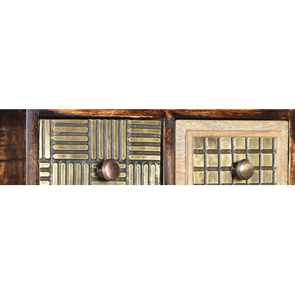 Artikelbild 6 für Garden Pleasure Kommode KALAY, 304056 vintage-braun 50,0 x 35,0 x 110,0 cm, 1 St., Artikelnummer 543369