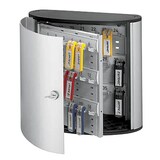 Artikelbild 1 für DURABLE Schlüsselkasten alu, schwarz mit 36 Haken, Zylinderschloss, 30,0 x 11,8 x 28,0 cm, 1 St., Artikelnummer 569152