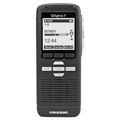 Artikelbild 2 für GRUNDIG Digta 7 Starter Kit mit DigtaSoft One digitales Diktiergerät-Set 2 GB, Artikelnummer 157644