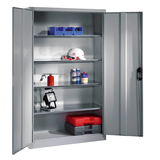 Artikelbild 1 für CP Stahlschrank 8931-052 S10279 lichtgrau 4 Fachböden 120,0 x 50,0 x 195,0 cm, aufgebaut, 1 St., Artikelnummer 150983