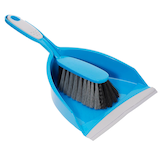 Artikelbild 1 für Kehrgarnitur blau Kunststoff 23,0 cm breit, Artikelnummer 187625