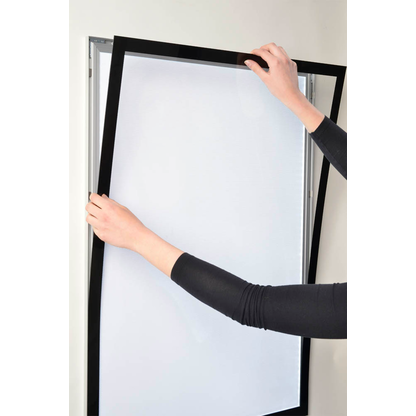 Artikelbild 2 für update displays LED-Leuchtrahmen Magneco schwarz DIN A2 46,0 x 1,3 x 63,4 cm, 1 St., Artikelnummer 480412