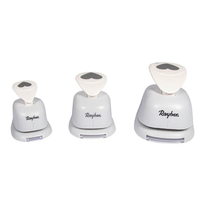 Artikelbild 2 für Rayher Motivlocher Herzen, 3 St., Artikelnummer 629582