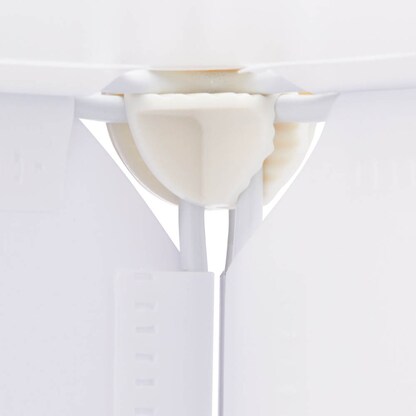 Artikelbild 9 für relaxdays Kleiderschrank, 10021969_49 weiß, transparent 145,5 x 36,5 x 145,5 cm, 1 St., Artikelnummer 522146