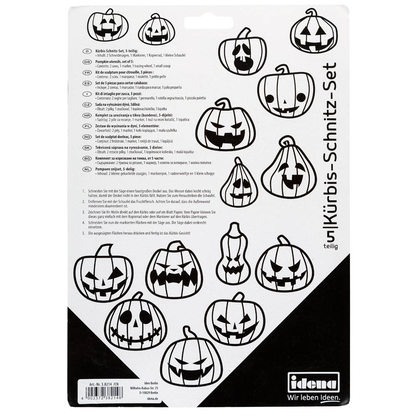 Artikelbild 5 für Idena Bastelset Kürbis Schnitzset mehrfarbig 5 St., Artikelnummer 140986