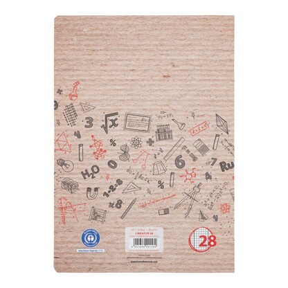 Artikelbild 5 für LANDRÉ® Schulheft Recycling Lineatur 28 kariert DIN A4 Innen- und Außenrand, 16 Blatt, 1 St., Artikelnummer 298329