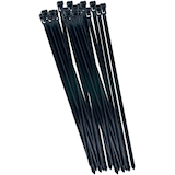 Artikelbild 1 für Werkzeyt Kabelbinder schwarz 300,0 mm x 7,5 mm, 50 St., Artikelnummer 407456