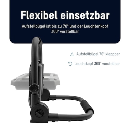 Artikelbild 14 für ANSMANN FL20W-R LED Akku-Baustrahler schwarz 20 W, Artikelnummer 629166
