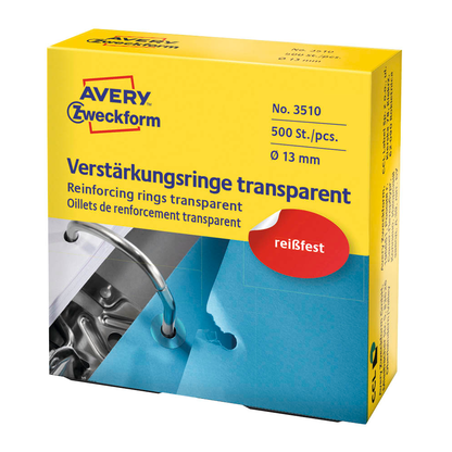 Artikelbild 2 für AVERY Zweckform Lochverstärker transparent, 500 St., Artikelnummer 337071