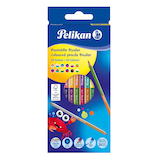 Artikelbild 1 für Pelikan Bicolor Buntstifte farbsortiert, 12 St., Artikelnummer 402257