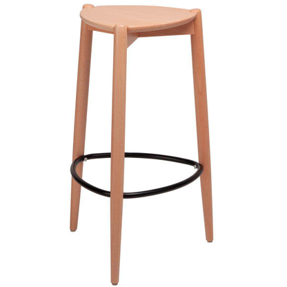 Artikelbild 2 für meet powered by PAPERFLOW Barhocker LUCK THLUCKX2.23 buche, 2 St., Artikelnummer 637894