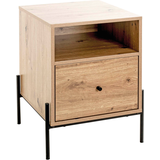 Artikelbild 1 für HAKU Möbel Konsole Nachttisch rechteckig MDF-Platte eiche 45,0 x 47,0 x 60,0 cm, 1 St., Artikelnummer 340079