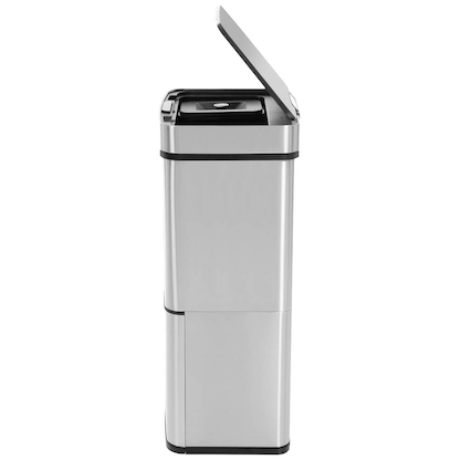 Artikelbild 10 für Hailo Öko Vario XL Mülleimer 50,0 l silber, schwarz, 1 St., Artikelnummer 458579