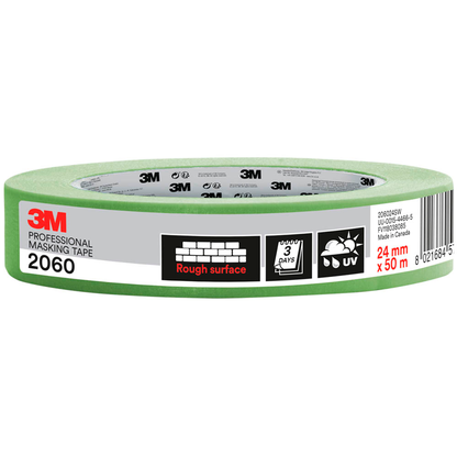Artikelbild für 3M 2060 Malerband grün 24,0 mm x 50,0 m 1 Rolle, Artikelnummer 477669