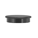 Artikelbild 1 für Magnete schwarz, Kunststoff Ø 2,4 x 0,63 cm, 10 St., Artikelnummer 541185