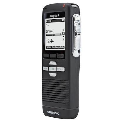 Artikelbild 3 für GRUNDIG Digta 7 Starter Kit mit DigtaSoft One digitales Diktiergerät-Set 2 GB, Artikelnummer 157644