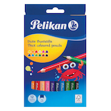 Artikelbild 1 für Pelikan Buntstifte farbsortiert, 12 St., Artikelnummer 402261