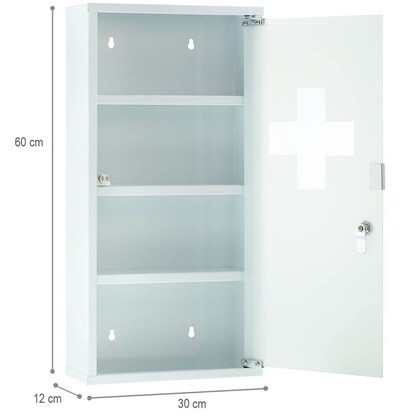 Artikelbild 2 für FIRST AID ONLY® Medizinschrank ohne Füllung weiß, Artikelnummer 503142