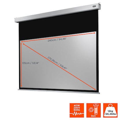 Artikelbild 4 für celexon elektrische Rolloleinwand Motor Professional Plus 16:9, 240 x 135 cm Projektionsfläche, Artikelnummer 695524