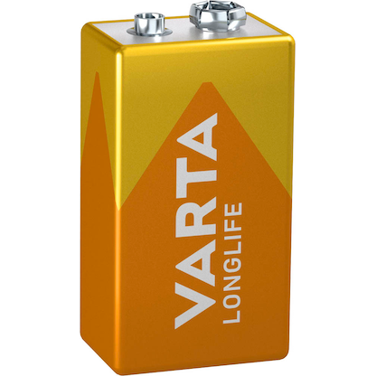 Artikelbild für VARTA Batterie LONGLIFE Alkali-Mangan E-Block 9,0 V, 1 St., Artikelnummer 964163