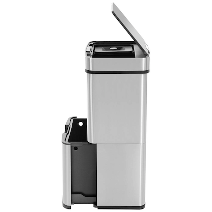 Artikelbild 11 für Hailo Öko Vario XL Mülleimer 50,0 l silber, schwarz, 1 St., Artikelnummer 458579