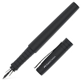 Artikelbild 1 für FABER-CASTELL Poly Pen Patronenfüller schwarz B (breit), 1 St., Artikelnummer 589483