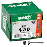 Artikelbild 1 für SPAX® Universalschrauben T20 Senkkopf BLAX 0191040400303 4 mm x 30 mm, 200 St., Artikelnummer 745309