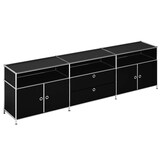 Artikelbild 1 für viasit Sideboard System4, 496638 schwarz 227,9 x 40,4 x 62,0 cm, 1 St., Artikelnummer 496638