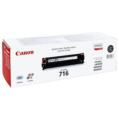 Artikelbild 2 für Canon 716 BK schwarz Toner, Artikelnummer 291245