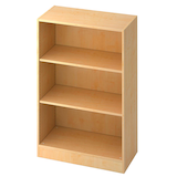 Artikelbild 1 für HAMMERBACHER Aktenregal Orbis ahorn 80,0 x 40,0 x 127,0 cm, 1 St., Artikelnummer 374165