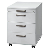 Artikelbild 1 für HAMMERBACHER Solid AC30 Rollcontainer lichtgrau 4 Auszüge 42,8 x 58,0 x 59,0 cm, Artikelnummer 864862