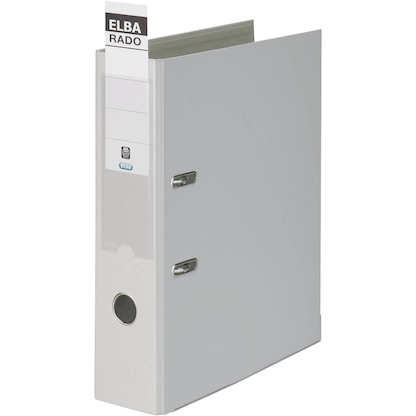 Artikelbild 5 für ELBA rado plast Ordner grau Kunststoff 8,0 cm DIN A4, 1 St., Artikelnummer 256982