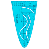 Artikelbild 1 für KUM Parabelschablone blau, Artikelnummer 650749
