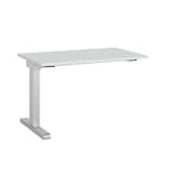 Artikelbild 1 für mauser Anbautisch varitos.c lichtgrau, alu rechteckig links 120,0 x 60,0 x 65,0 - 125,0 cm, Artikelnummer 272981