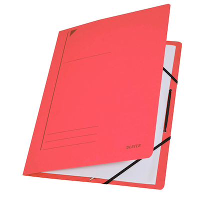 Artikelbild für LEITZ Eckspanner 3980 DIN A4 rot, 1 St., Artikelnummer 333551