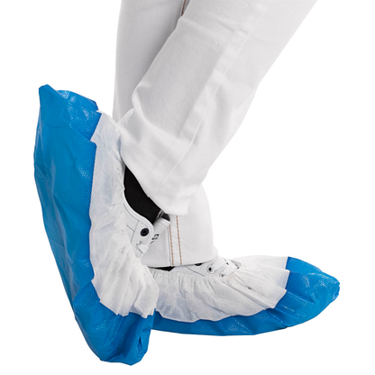 Artikelbild für 70 franz mensch unisex Reinraumklasse 5 Überschuhe blau Einheitsgröße, Artikelnummer 297861