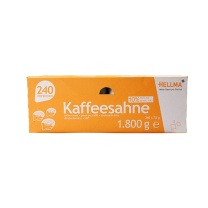 Artikelbild 3 für HELLMA Kaffeesahne 10 % 240x 7,5 g, Artikelnummer 781464